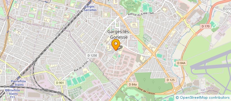 localisation de l'entreprise GIE PHARMELAN  GARGES-LES-GONESSE