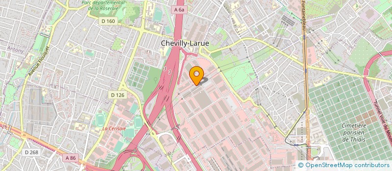localisation de l'entreprise GIE PLAIRE à CHEVILLY-LARUE