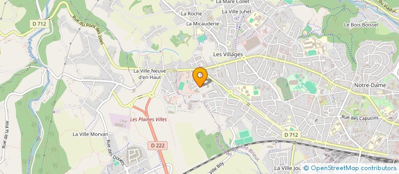 localisation de l'entreprise GIE PORTS DE PECHE DE BRETAGNE à SAINT-BRIEUC