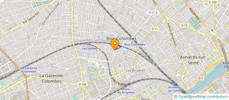 localisation de l'entreprise GIE POUR L'ENSEIGNEMENT A DISTANCE à BOIS-COLOMBES