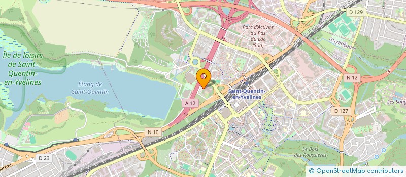 localisation de l'entreprise GIE POUR LA FABRICATION DU BETON  MONTIGNY-LE-BRETONNEUX