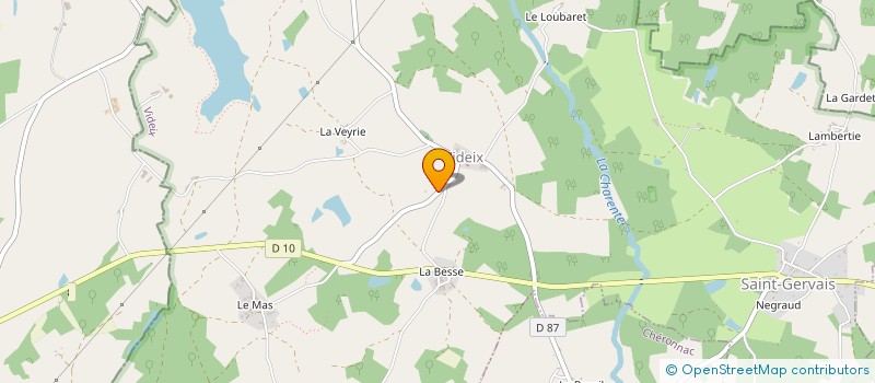 localisation de l'entreprise GIE PRODUCTEURS DE LIEVRE EN LIMOUSIN à VIDEIX