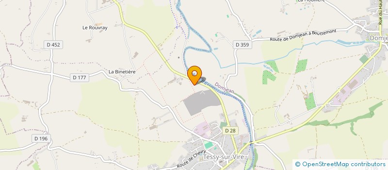 localisation de l'entreprise GIE PRODUITS FERMIERS SIMON à TESSY-BOCAGE