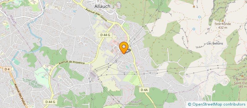 localisation de l'entreprise GIE PROFIL PAPETERIE à ALLAUCH