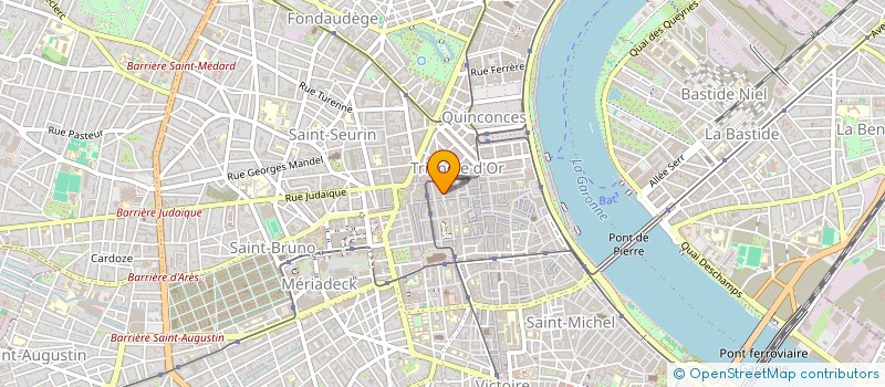 localisation de l'entreprise GIE PROGRAMMES IMMOBILIERS D AQUITAINE à BORDEAUX