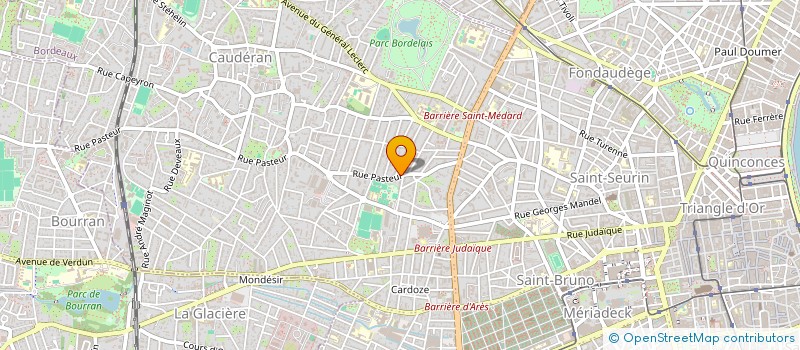 localisation de l'entreprise GIE PUBIMMO à BORDEAUX