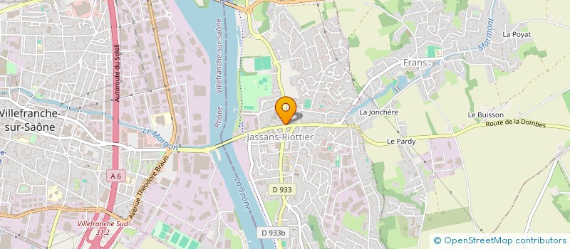 localisation de l'entreprise GIE QUATUOR PARTICULIER à JASSANS-RIOTTIER