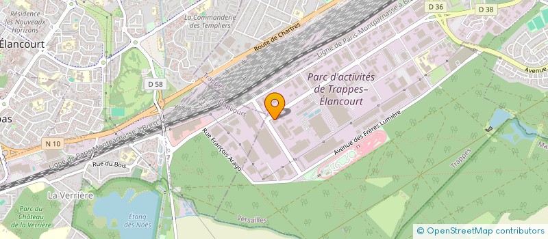 localisation de l'entreprise GIE R-SQY  TRAPPES