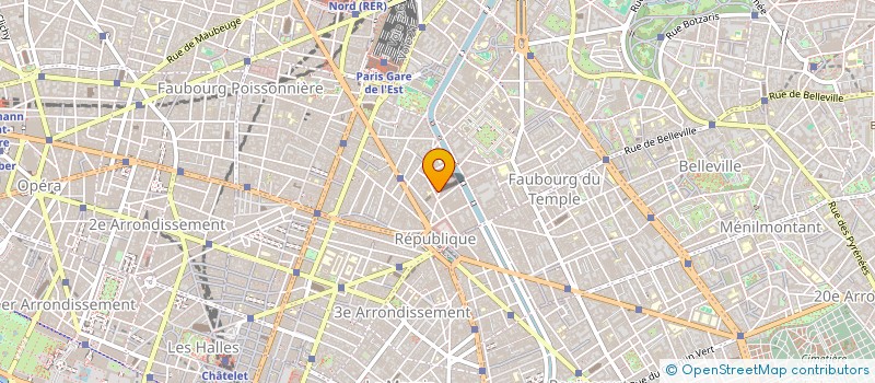 localisation de l'entreprise GIE RADIOLOGIE à PARIS