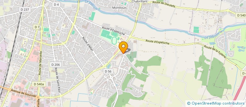 localisation de l'entreprise GIE RECHERCHE EUROPEENNE SUR LES GAZONS à MONTELIMAR
