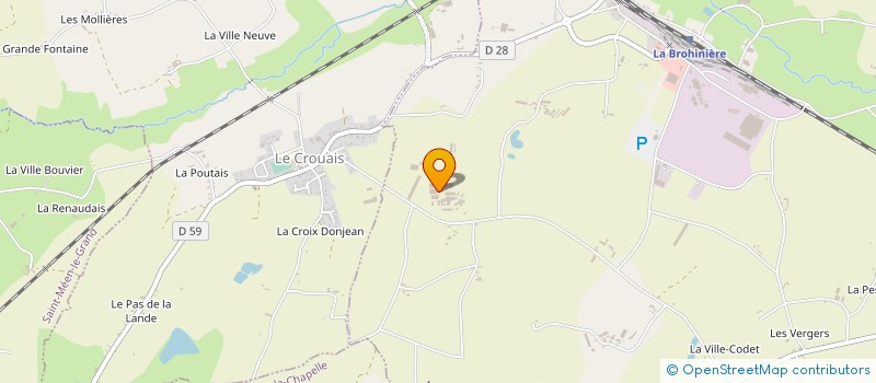 localisation de l'entreprise GIE RISILE à MONTAUBAN-DE-BRETAGNE