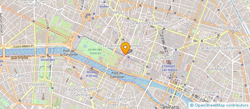 localisation de l'entreprise GIE ROAN à PARIS
