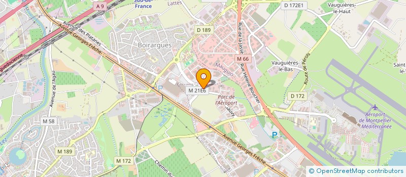 localisation de l'entreprise GIE RSM MEDITERRANEE  PEROLS