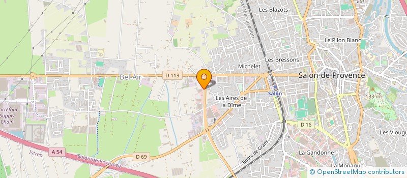 localisation de l'entreprise GIE SALON DE PROVENCE  SALON-DE-PROVENCE