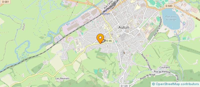 localisation de l'entreprise GIE SAVEURS FERMIERES AUTUNOIS MOVAN à AUTUN