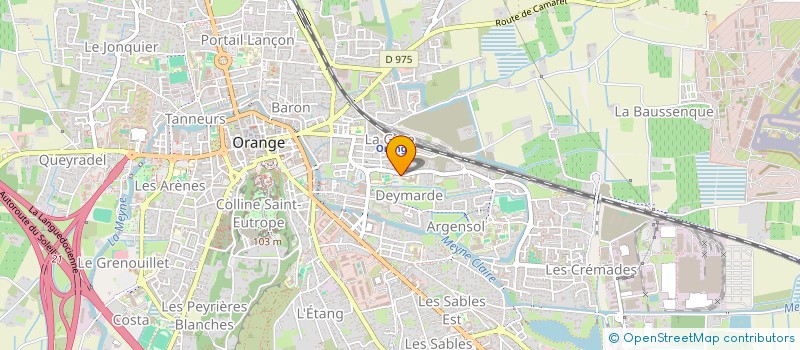 localisation de l'entreprise GIE SEDNA EXPERTISE SOIN à ORANGE