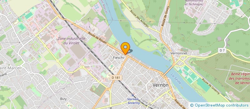 localisation de l'entreprise GIE SEINE EURE VEXIN à VERNON