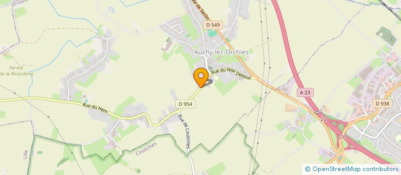 localisation de l'entreprise GIE SEMALLIANCE  AUCHY-LEZ-ORCHIES