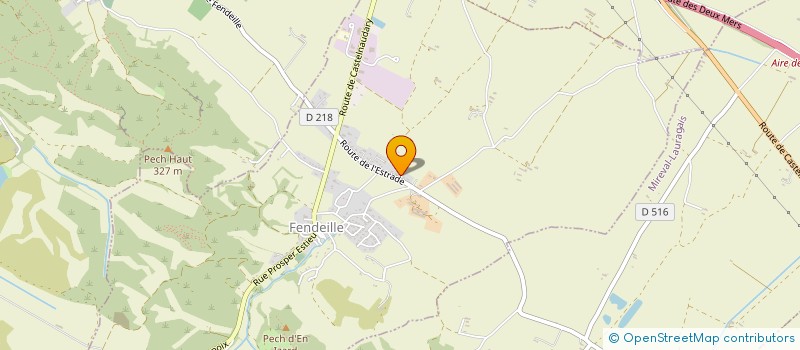 localisation de l'entreprise GIE SEMENCES DU SUD  CASTELNAUDARY