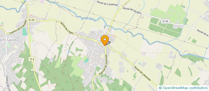 localisation de l'entreprise GIE SLGC  CEPET