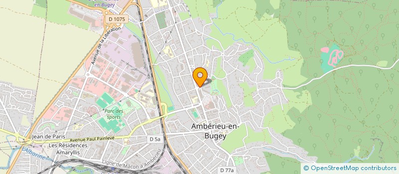 localisation de l'entreprise GIE SMUR AMBERIEU à AMBERIEU-EN-BUGEY