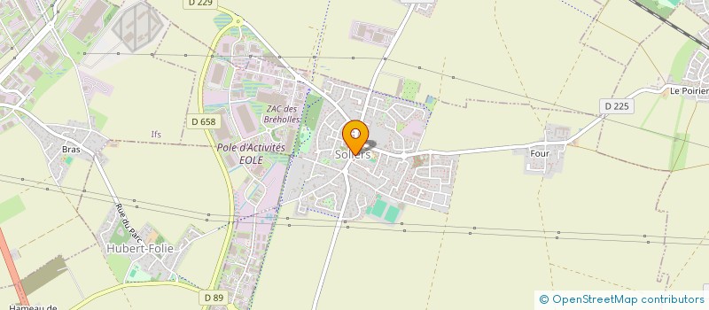 localisation de l'entreprise GIE SOLIERS  SOLIERS