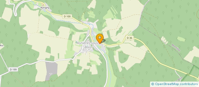localisation de l'entreprise GIE SPACE CARDO à CHAMOUX