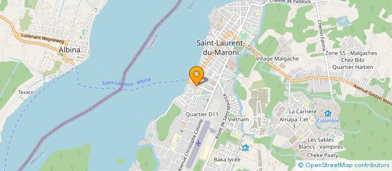 localisation de l'entreprise GIE STR à SAINT-LAURENT-DU-MARONI