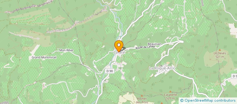 localisation de l'entreprise GIE SYMPHONIE D'UN VIGNOLE  VACQUEYRAS