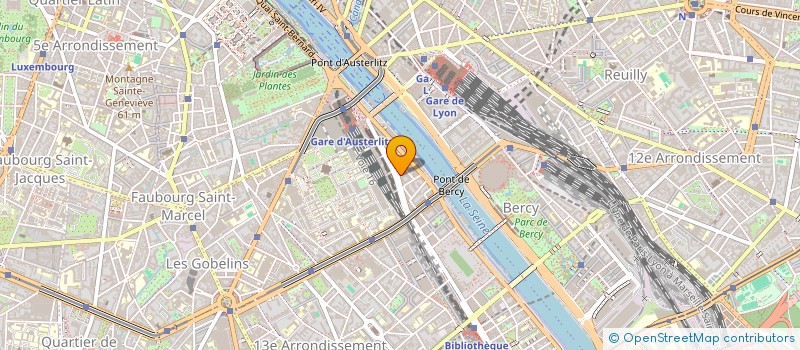 localisation de l'entreprise GIE TAMARIN à PARIS