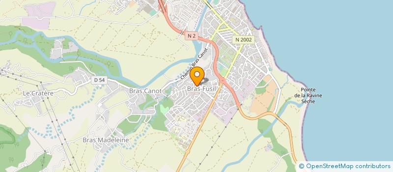 localisation de l'entreprise GIE TAXI LES MARSOUINS à SAINT-BENOIT