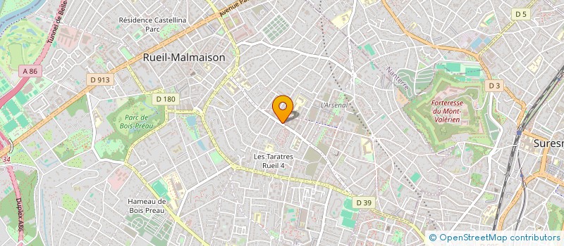 localisation de l'entreprise GIE TCRM à RUEIL MALMAISON