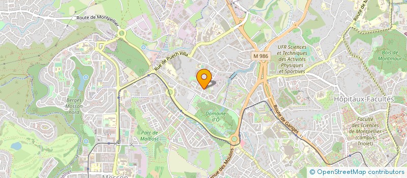 localisation de l'entreprise GIE TECHNOLAND à MONTPELLIER