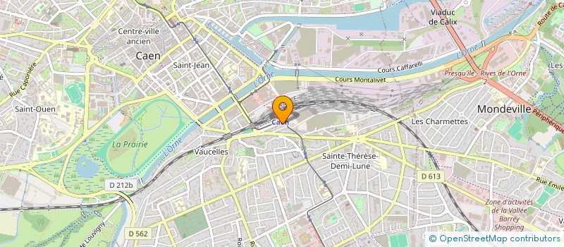 localisation de l'entreprise GIE UNION DES ARTISANS TAXI à CAEN