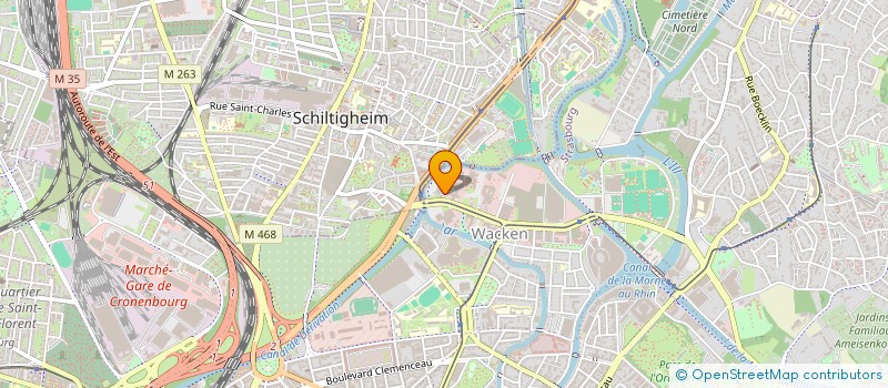 localisation de l'entreprise GIE VENTADOUR BAIL IV BIS à STRASBOURG