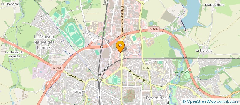 localisation de l'entreprise GIE VIDI RADYON à LA ROCHE-SUR-YON