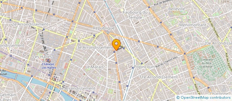 localisation de l'entreprise GIE VIN NEUF à PARIS