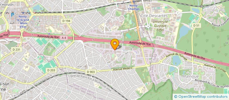 localisation de l'entreprise GIE ZAI LES RICHARDETS à NOISY-LE-GRAND