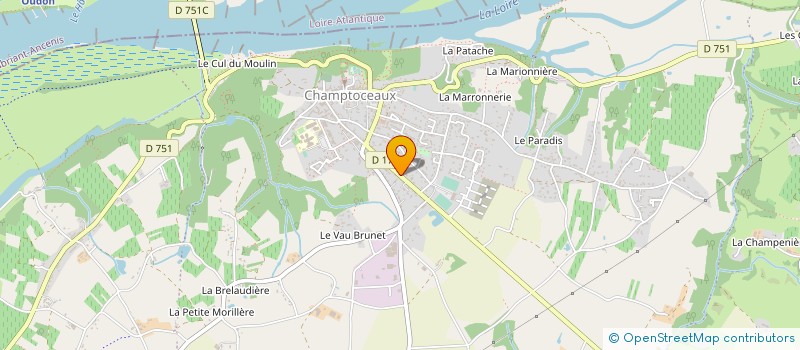localisation de l'entreprise GIE82 à MONTREVAULT-SUR-EVRE