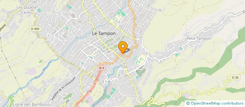 localisation de l'entreprise GIEA 974 à SAINT-PIERRE