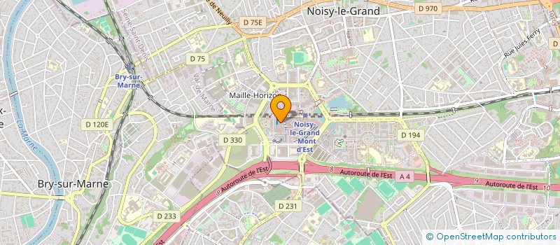 localisation de l'entreprise GIEC à NOISY-LE-GRAND