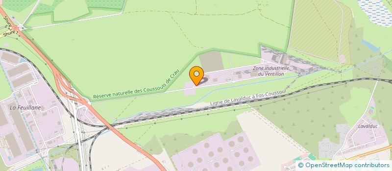 localisation de l'entreprise GIEFER VENTILLON  FOS-SUR-MER