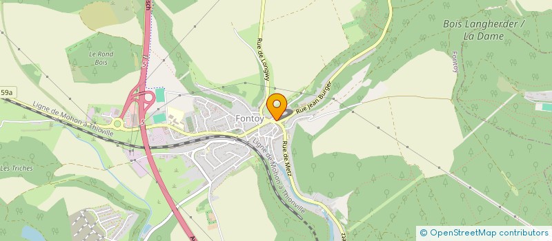 localisation de l'entreprise GIELOR 2010 GIE  FONTOY