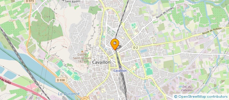 localisation de l'entreprise GIEM  CAVAILLON