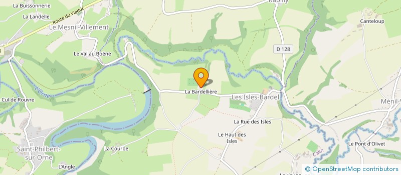 localisation de l'entreprise GIEN AIT MANSOUR  LES ISLES-BARDEL