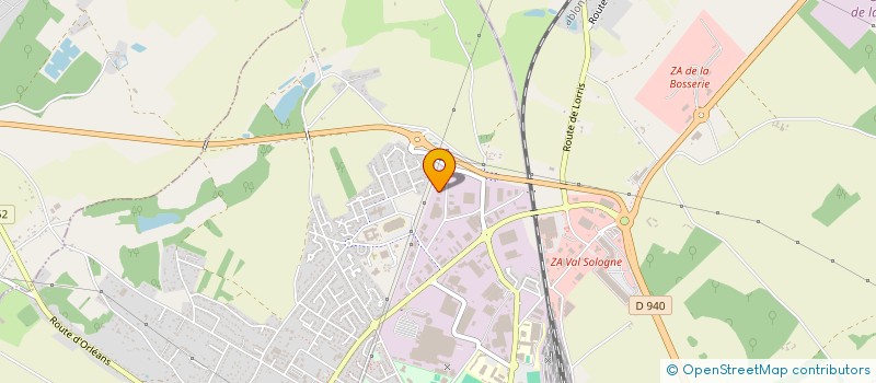 localisation de l'entreprise GIEN CUIRY à GIEN