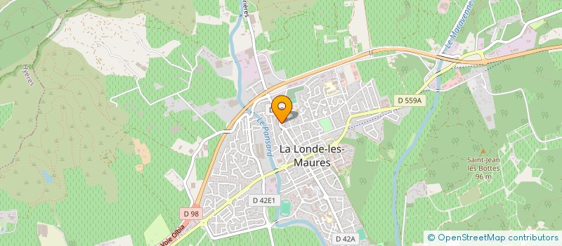 localisation de l'entreprise GIEN FRERES à LA LONDE-LES-MAURES