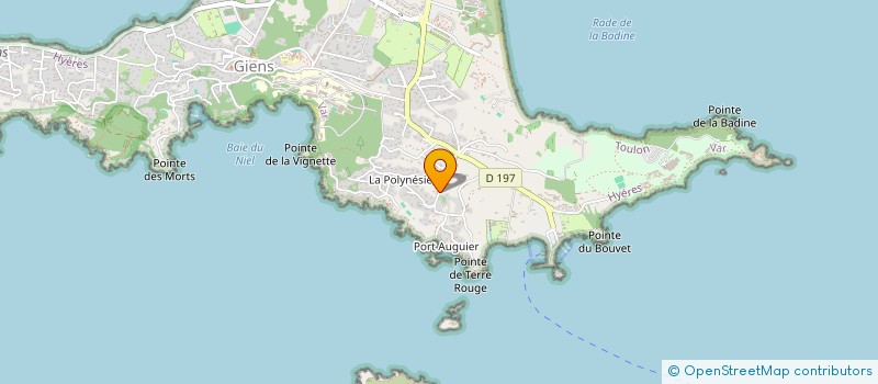 localisation de l'entreprise GIENS NAVI SERVICE à HYERES
