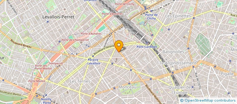 localisation de l'entreprise GIESD SICREF DUCLOS à PARIS