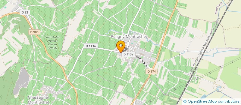 localisation de l'entreprise GIESEN FRERES NEGOCIANTS à PULIGNY-MONTRACHET